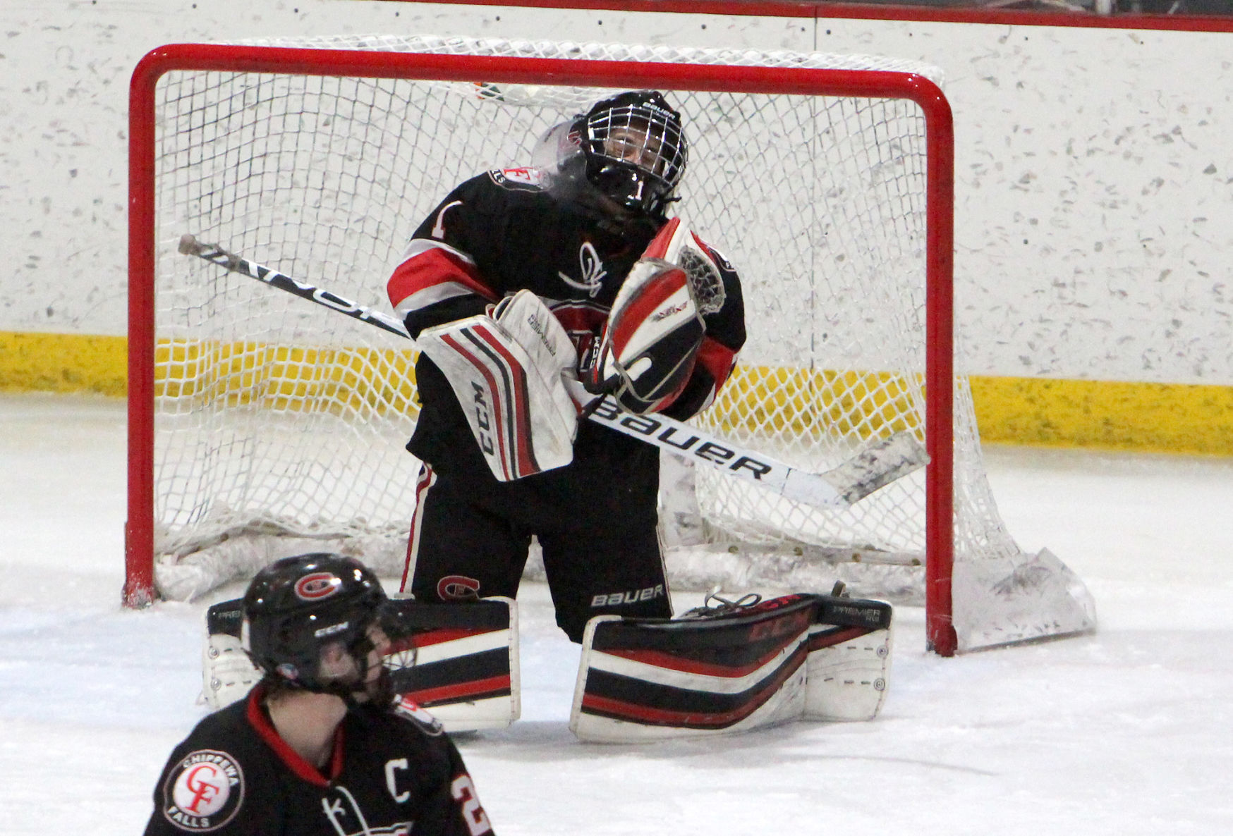 Chi-Hi boys hockey vs Hudson in Wisconsin Rapids 2-29-20